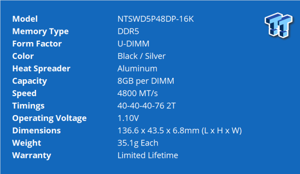 Netac Shadow II DDR5-4800 16GB Dual-Channel Memory Kit Review 01 Netac Shadow II DDR5-4800 16GB Dual-Channel Memory Kit Review 01