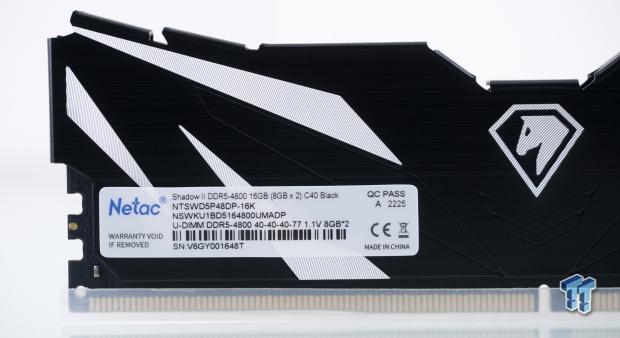 Netac Shadow II DDR5-4800 16GB Dual-Channel Memory Kit Review 06 Netac Shadow II DDR5-4800 16GB Dual-Channel Memory Kit Review 06