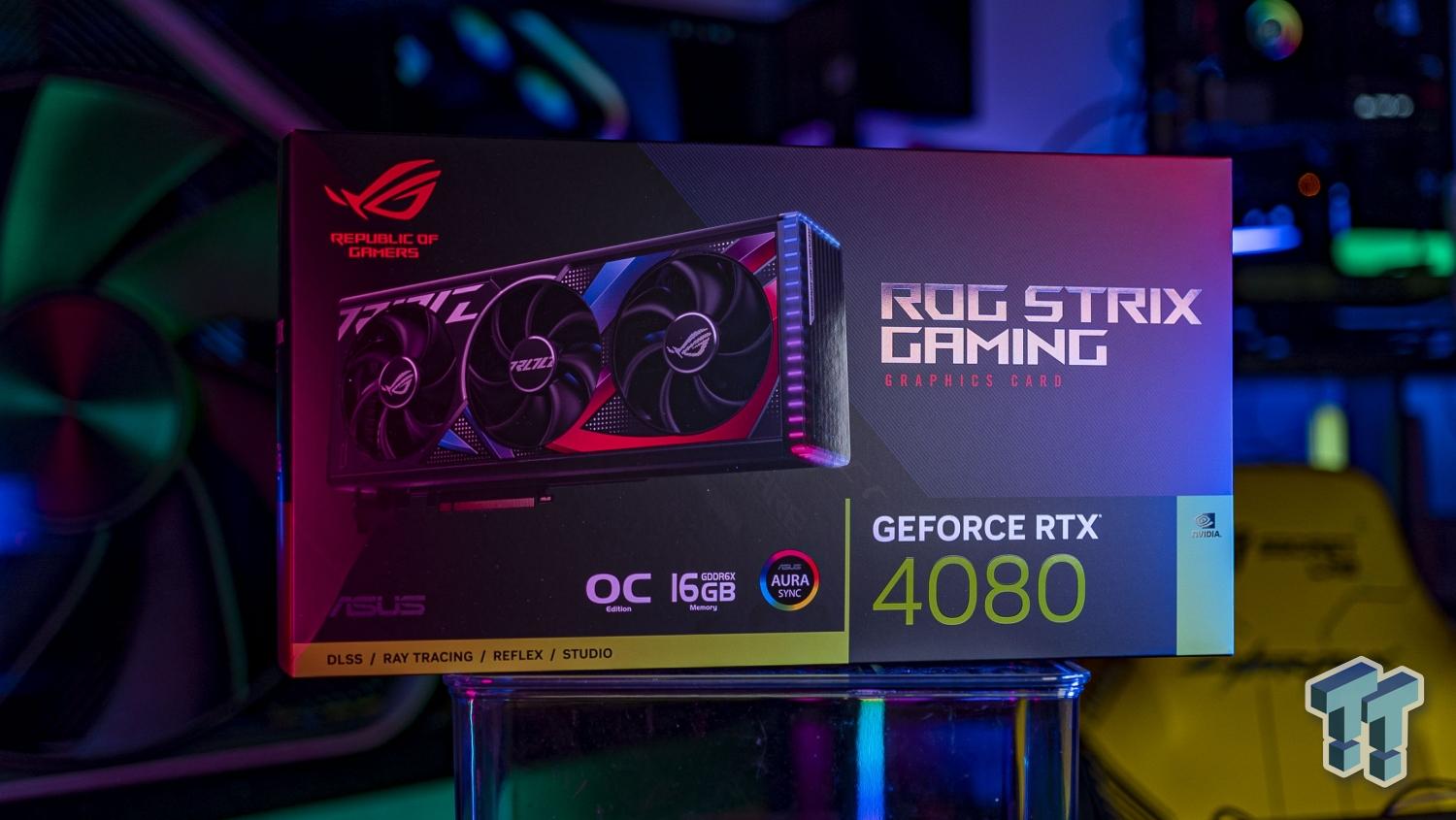 ASUS ROG Strix GeForce RTX 4080 Gaming Graphics Card (PCIe 4.0
