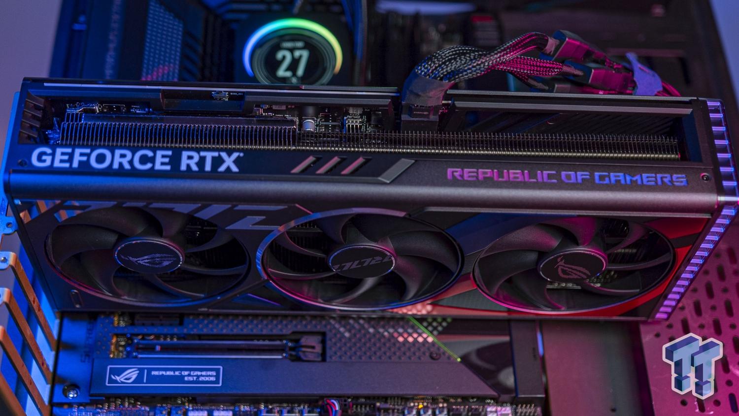 ROG Strix GeForce RTX 4080 review: More efficiency for less power 