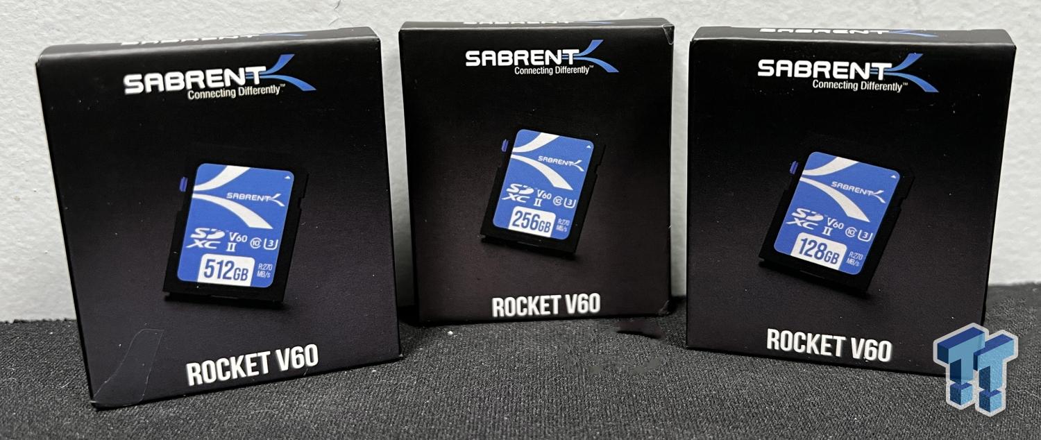 Forte capacité et prix réduit pour la carte SDXC Sabrent Rocket V60 de 1 To  - REPONSES PHOTO