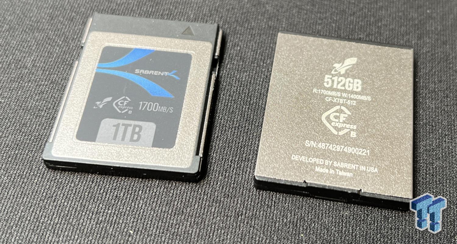 その他 その他 Sabrent Rocket CFX Express Type-B 512GB & 1TB Memory Cards Review