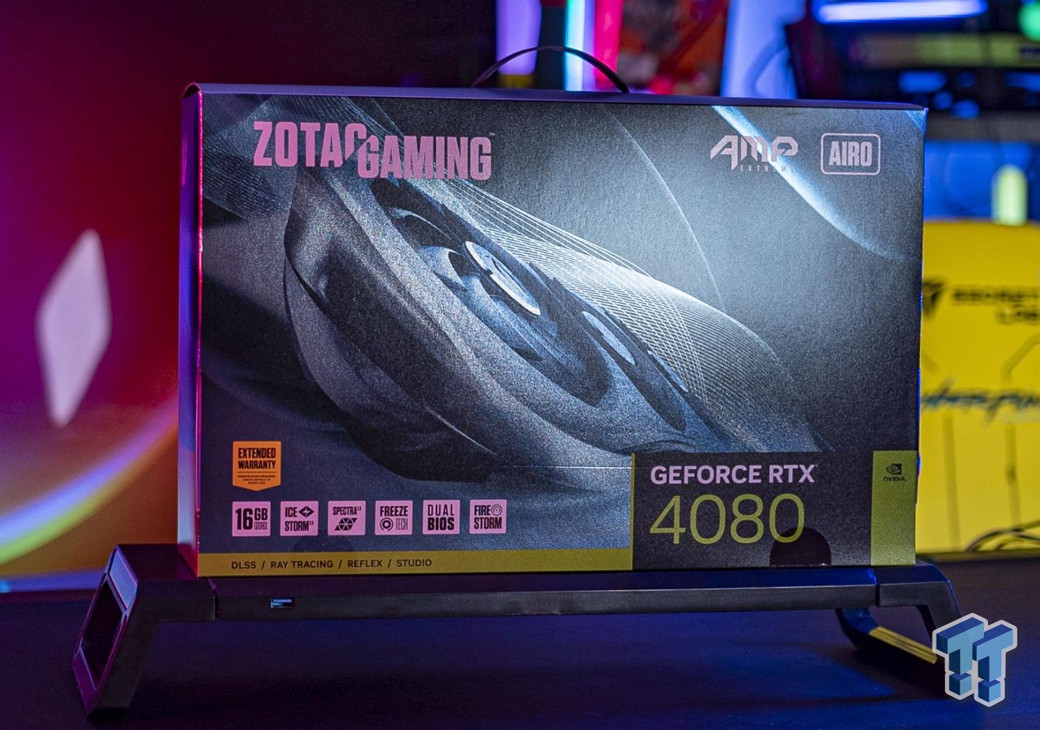 Zotac GeForce RTX 4080 AMP Extreme Airo Review