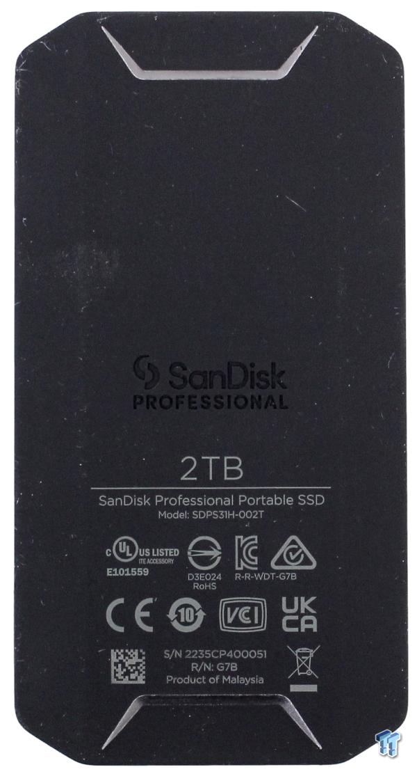 SanDisk Professional 4TB PRO-G40 SSD Thunderbolt 3 Portable SSD