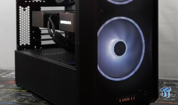 LIAN LI LANCOOL 216 X Black Steel / Tempered Glass ATX Mid Tower