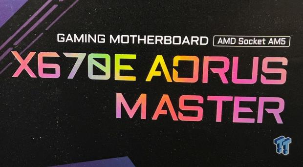 GIGABYTE X670E AORUS Master Motherboard 