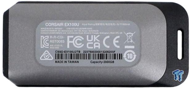 Corsair EX100U USB 3.2 Type C 1To (CSSD-EX100U1TB) - Achat / Vente Disque SSD  externe sur