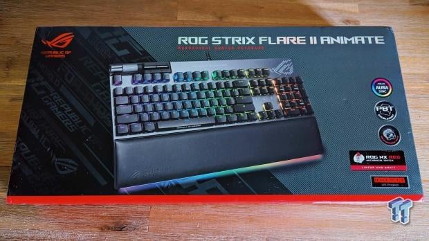 Asus ROG Strix Flare II NX Red Teclado