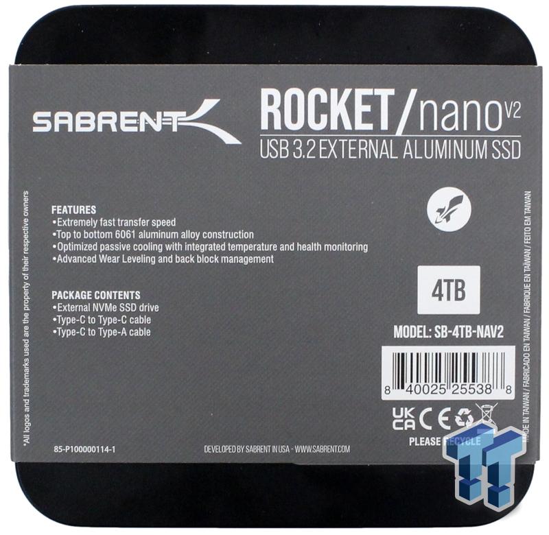 Sabrent Rocket Nano V2 4TB SSD Review - Copious Amounts of Native