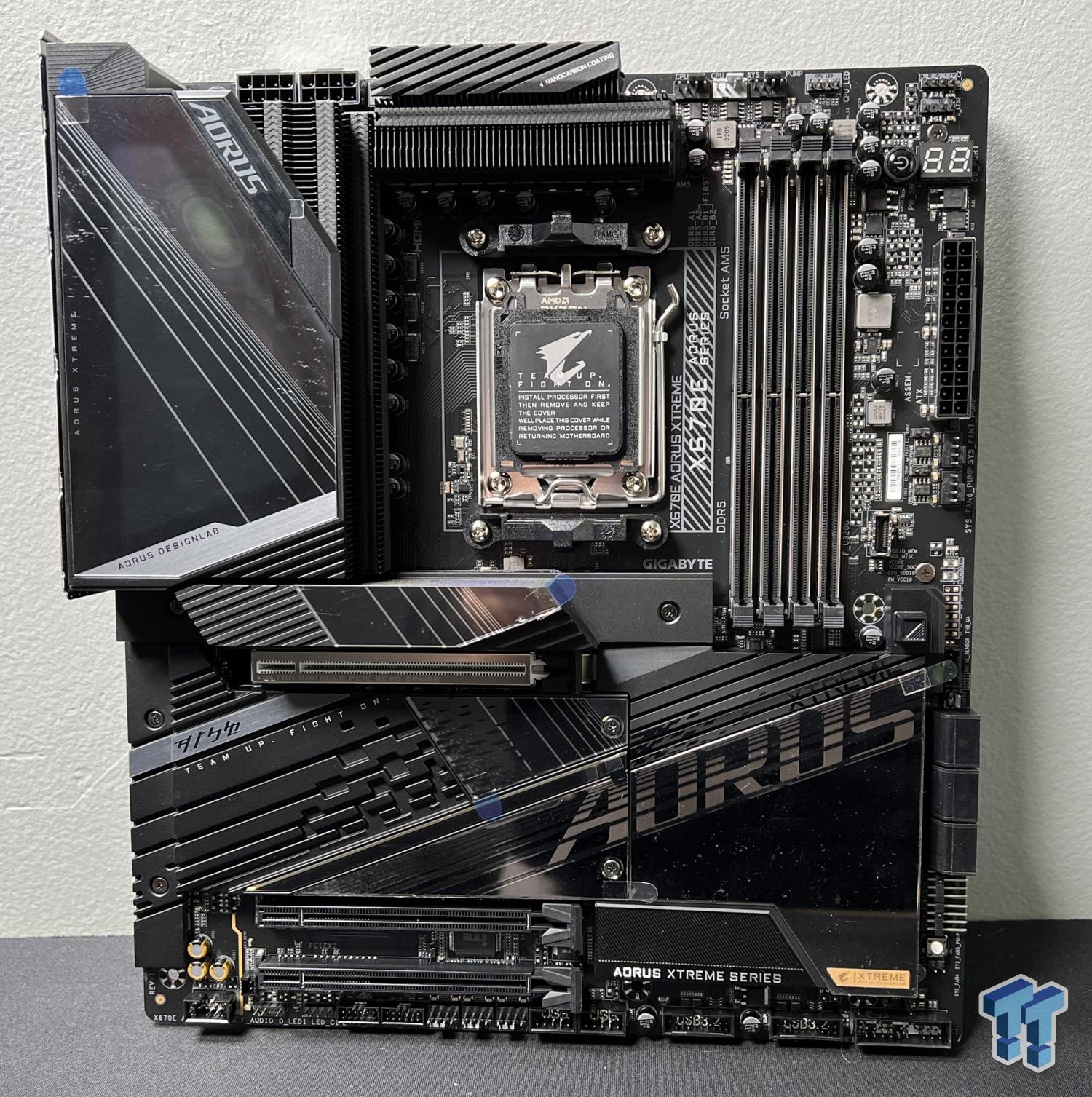 Gigabyte displays its X670E and X670 motherboards, and their pricing is  known.