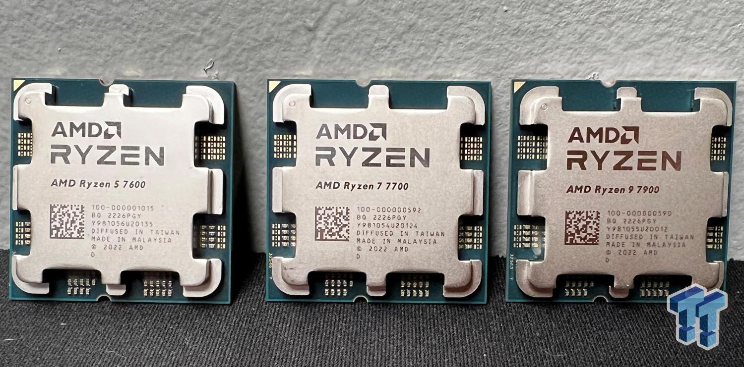 AMD 65W Zen 4 Review: Ryzen 7600, 7700, and 7900 CPUs Tested