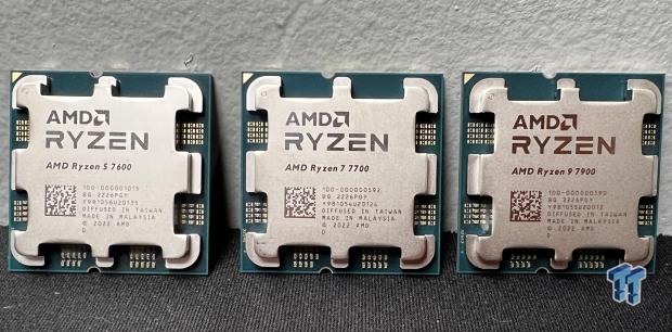 AMD 65W Zen 4 : Ryzen 7600, 7700, and 7900 CPUs Tested