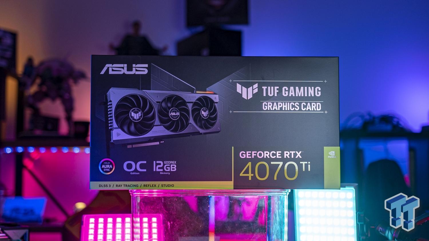 ASUS TUF Gaming GeForce RTX 4070 Ti 12GB GDDR6X OC Edition Review