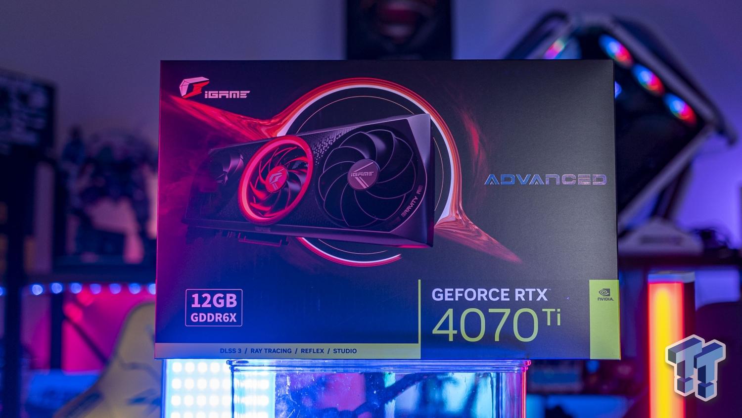 COLORFUL iGame GeForce RTX 4070 Ti Advanced OC-V Review