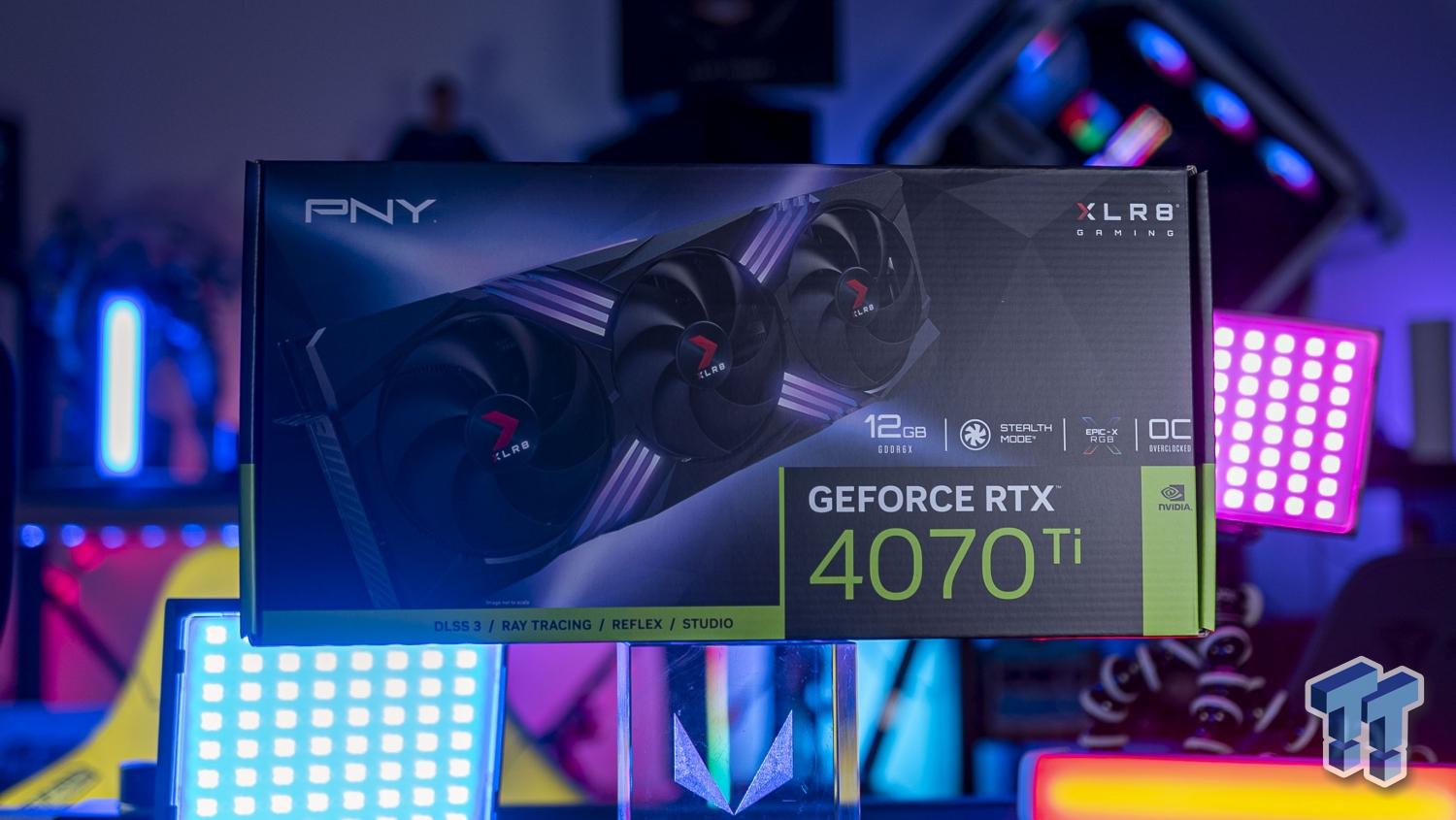 PNY GeForce RTX™ 4060 Ti 16GB XLR8 Gaming VERTO™ EPIC-X RGB Overclocked  Triple Fan DLSS 3