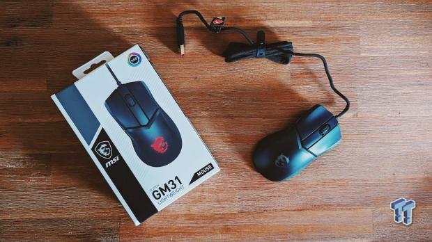 MSI Clutch GM31 Lightweight Wired Gaming Mouse Review 3