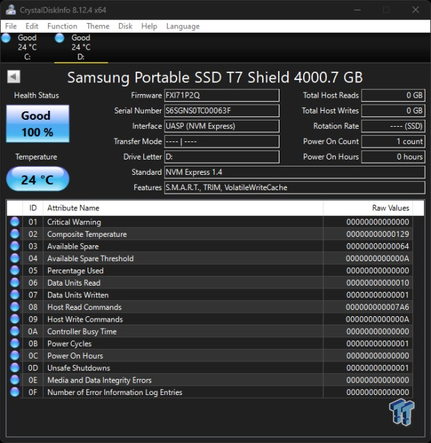 Samsung SSD T7 Shield 4TB Review - Camera Jabber