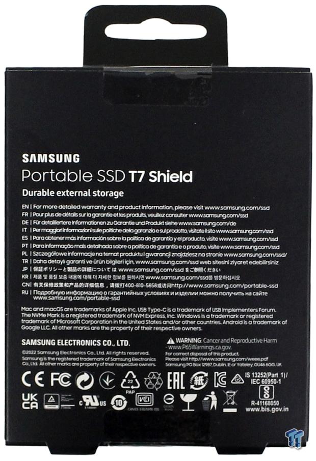 Samsung T7 Shield Portable SSD 4TB • Find prices »