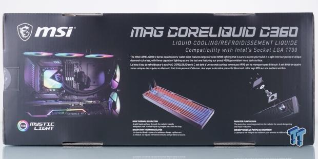 MAG CORELIQUID C360  Kits de watercooling MSI