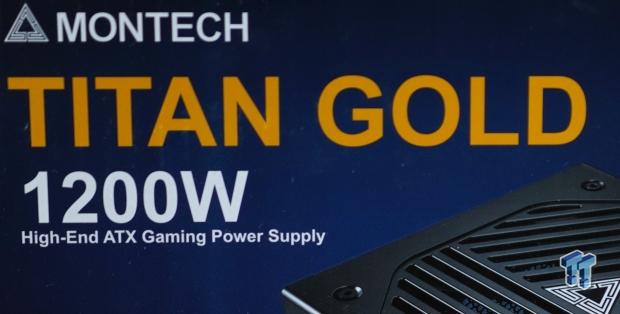 Montech Titan Gold 1200w ATX 3.0 Gaming PSU 