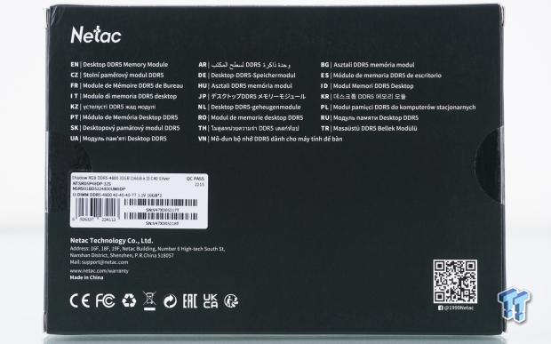 Netac Shadow RGB DDR5-4800 32GB Dual-Channel Memory Kit Review 03 Netac Shadow RGB DDR5-4800 32GB Dual-Channel Memory Kit Review 03