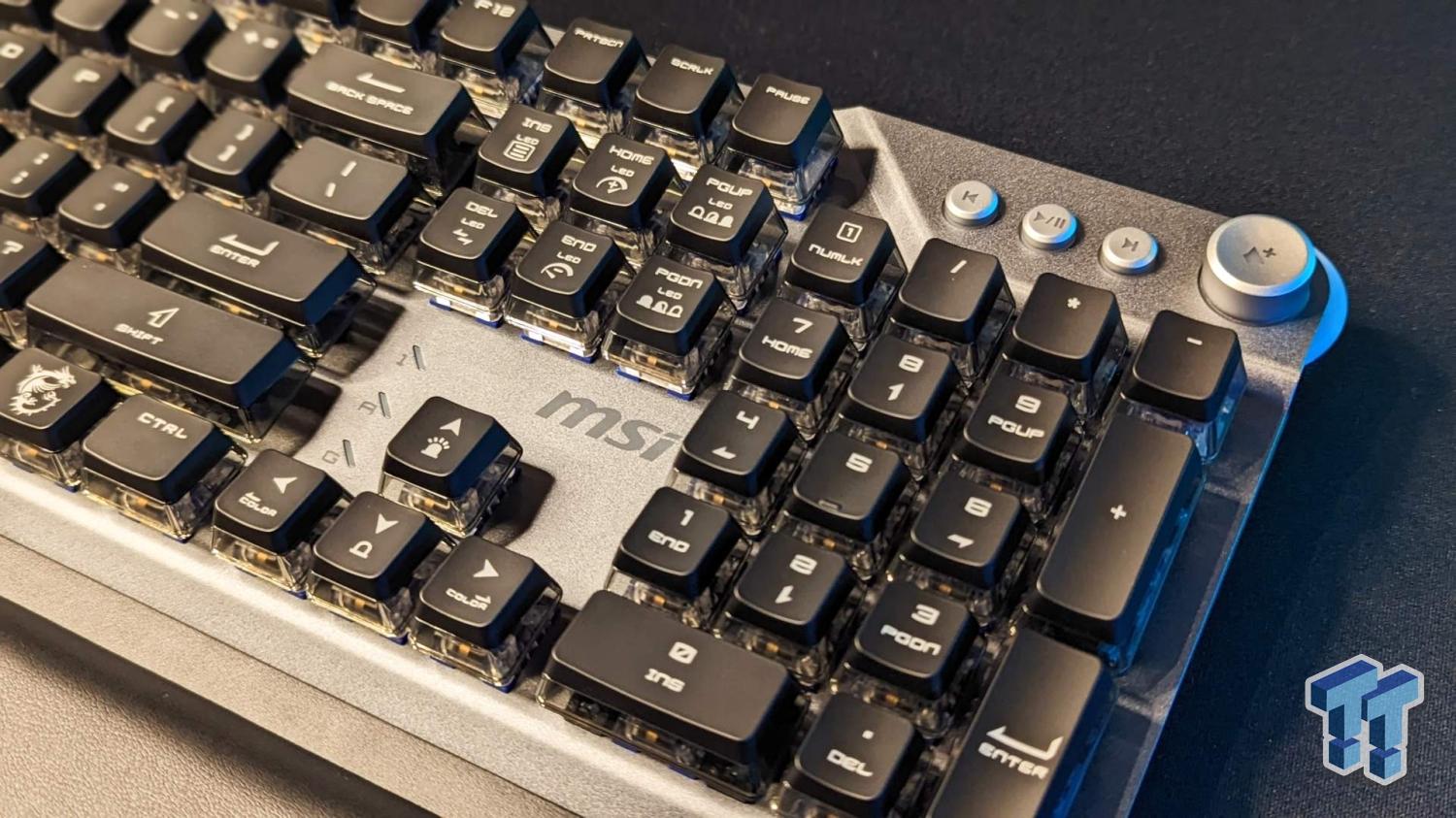 MSI GK71 Sonic Mechanical Keyboard Review