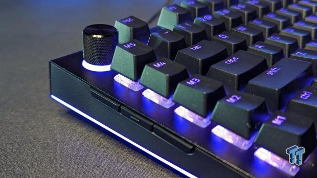 Razer BlackWidow V4 Pro Wired Mechanical Gaming Keyboard: Yellow Switches -  Linear & Silent - Doubleshot ABS Keycaps - Command Dial - Programmable