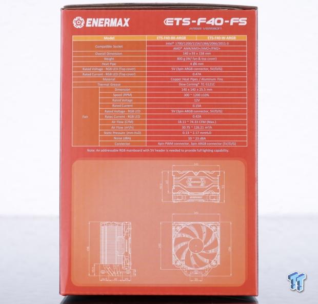 Enermax ETS-F40-BK-ARGB CPU Air Cooler Review 03