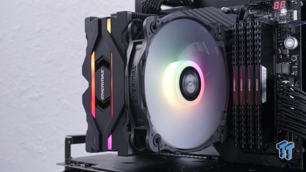 Enermax ETS-F40-BK-ARGB CPU Air Cooler Review 26