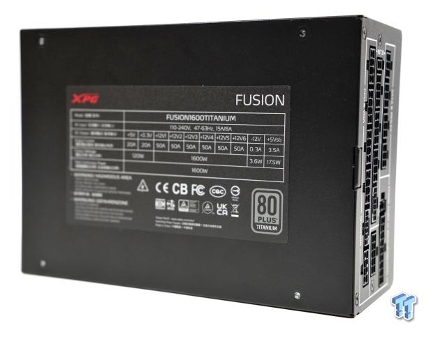 XPG Fusion 1600 Titanium ATX 3.0 PSU Review 13 XPG Fusion 1600 Titanium ATX 3.0 PSU Review 13
