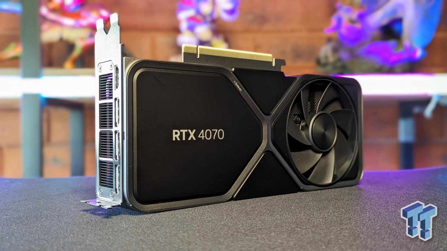 NVIDIA GeForce RTX 4070 Founders Edition Review