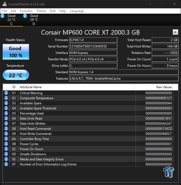 Corsair MP600 CORE XT 1 To - SSD - Top Achat