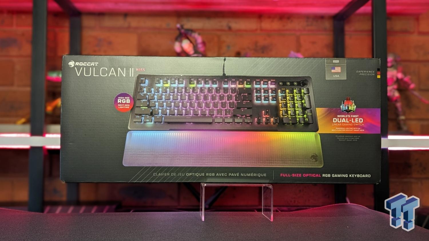 Roccat Vulcan Pro Optical RGB Gaming Keyboard