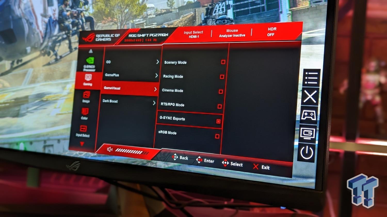 The ROG Swift 360Hz is the world's fastest esports gaming monitor