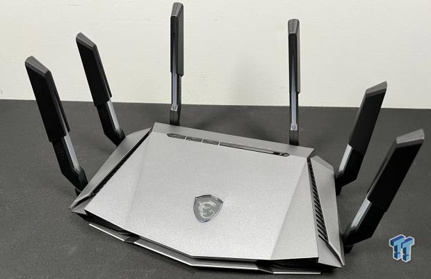 MSI RadiX AXE6600 WiFi 6E Tri-band Gaming Router Review