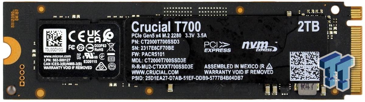 Crucial T700 2TB SSD Review - World's Fastest Retail SSD