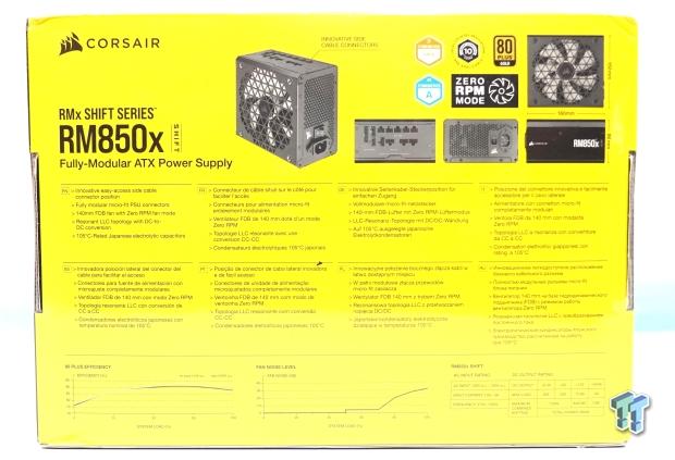 CORSAIR RM850X Shift 850W 80PLUS GOLD Full Modular Active PFC [CP