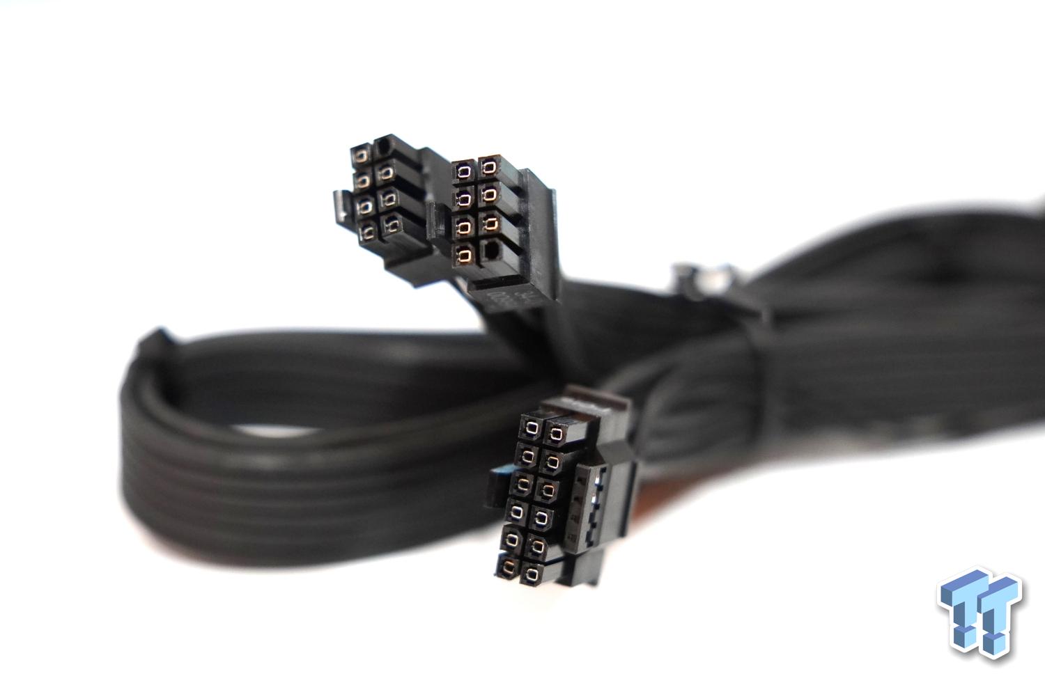 Corsair RM850x Shift 850W alimentation Noir, 1x 12VHPWR, 4x 6+2-pin PCIe,  Gestion des câbles