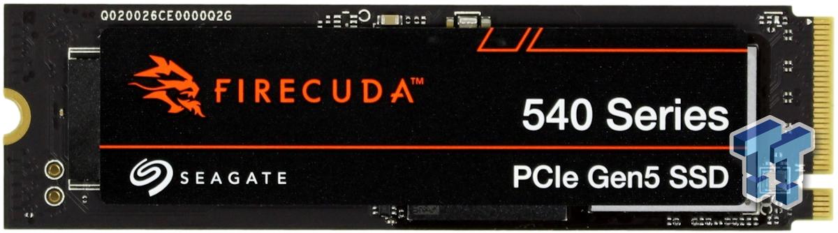 Seagate FireCuda 540 2TB PCIe Gen 5 SSD Review