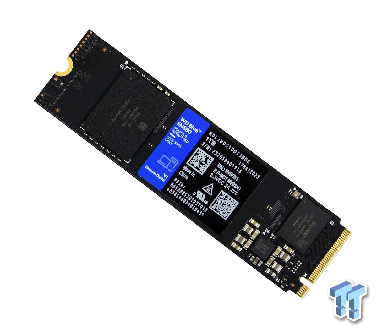 WD Blue SN580 NVMe SSD 1TB M.2 PCIe Gen4 - Multitronic