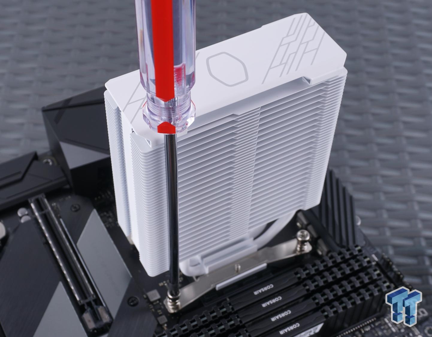 Cooler Master Hyper 212 Halo White CPU Cooler Review - OC3D