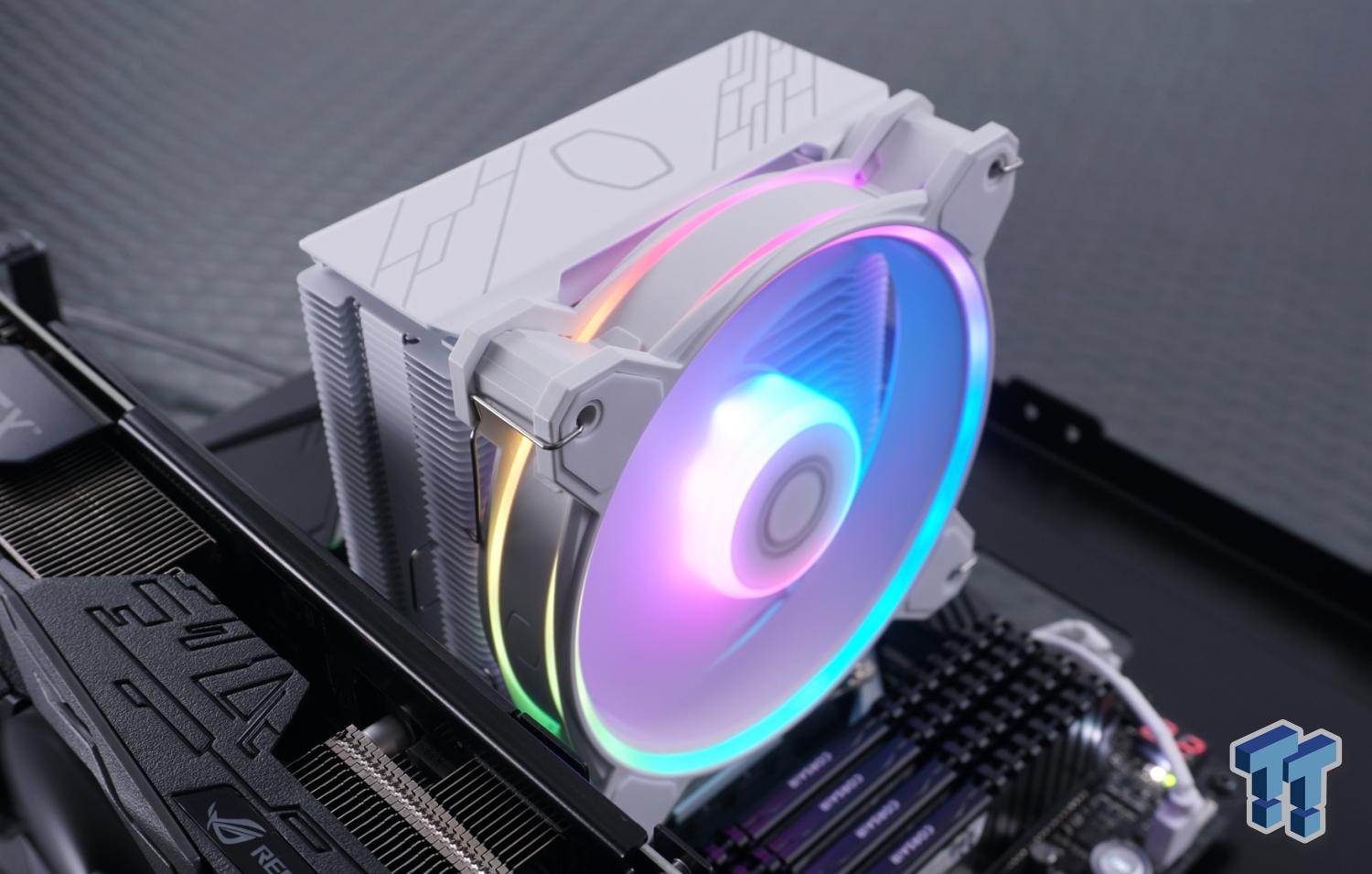 Cooler Master Hyper 212 Halo White CPU Air Cooler Review