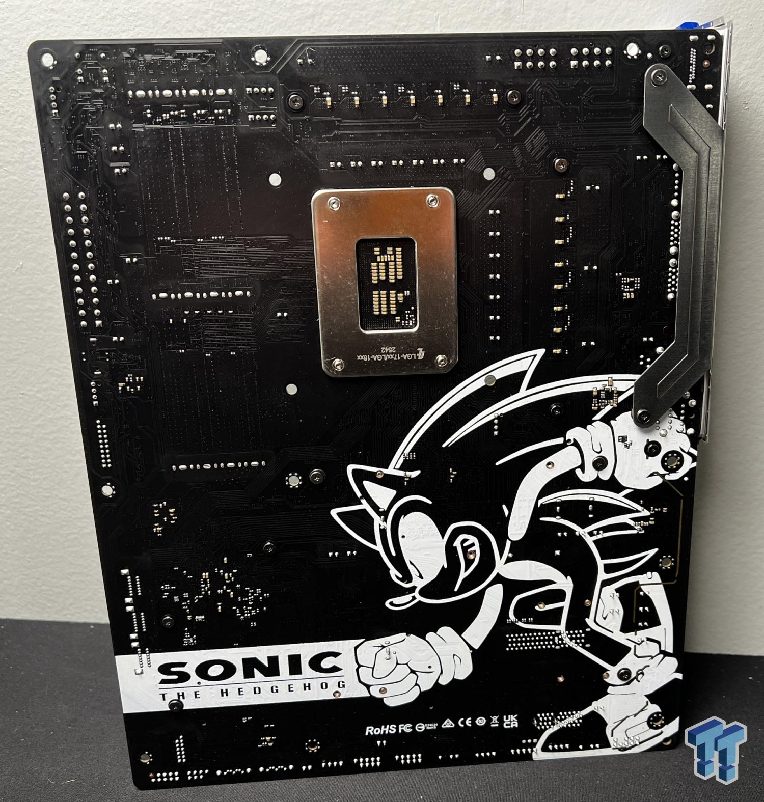 ASRock Sonic the Hedgehog Z790 Motherboard Leaks Online!