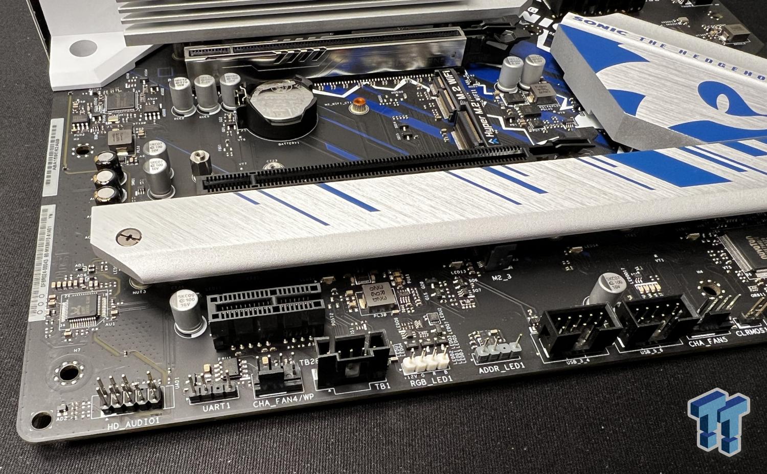 ASRock Sonic the Hedgehog Z790 Motherboard Leaks Online!