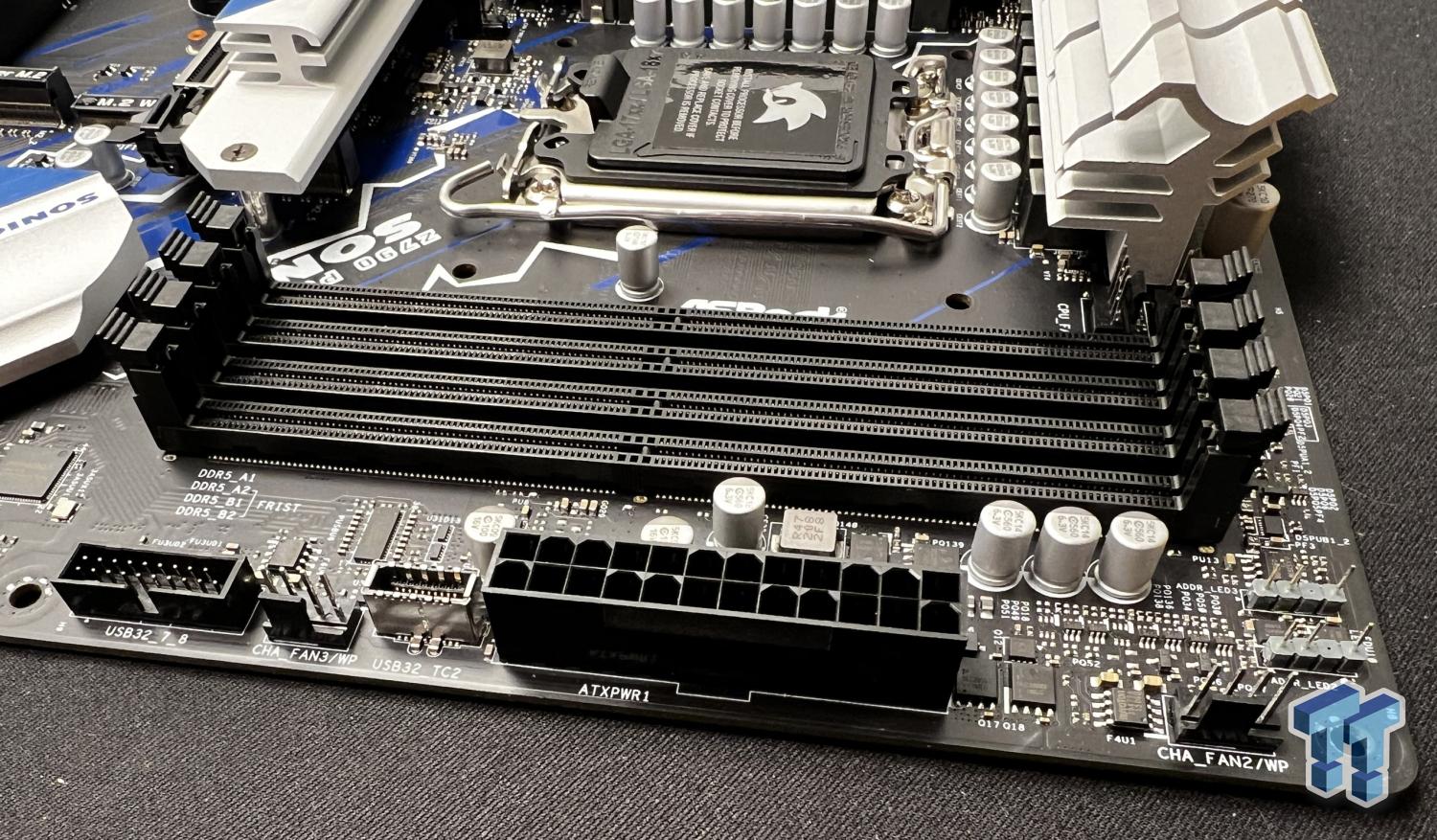 ASRock Sonic the Hedgehog Z790 Motherboard Leaks Online!