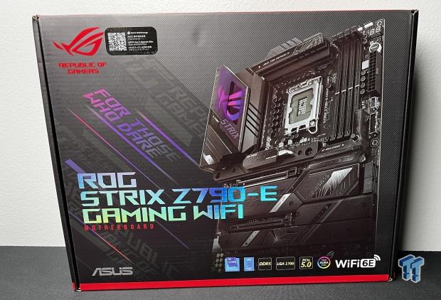 Even more features. Asus ROG Strix Z790-E Gaming WiFi test 