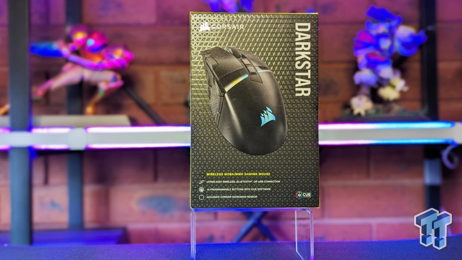 DARKSTAR WIRELESS RGB MMO Gaming Mouse