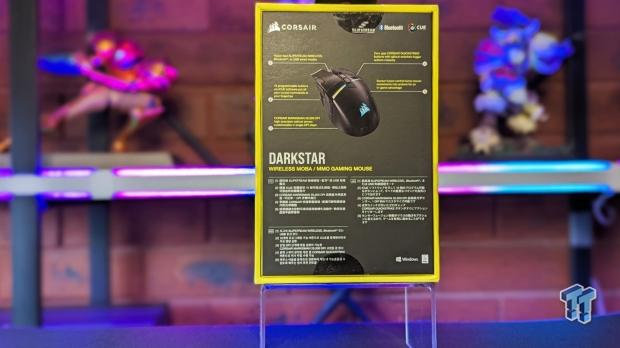 DARKSTAR WIRELESS RGB MMO Gaming Mouse