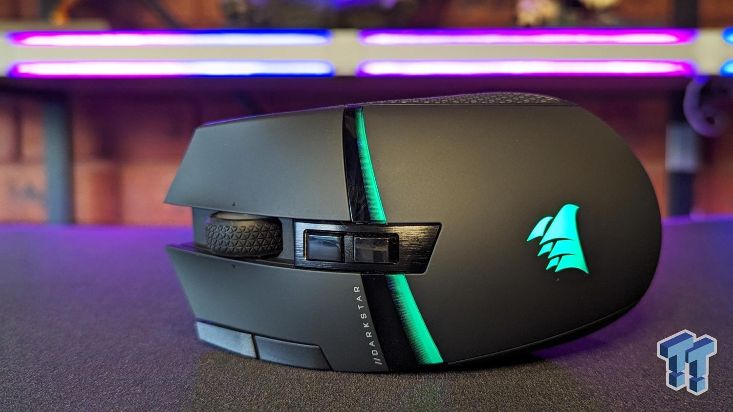 Corsair Darkstar Wireless RGB MMO Gaming Mouse Review