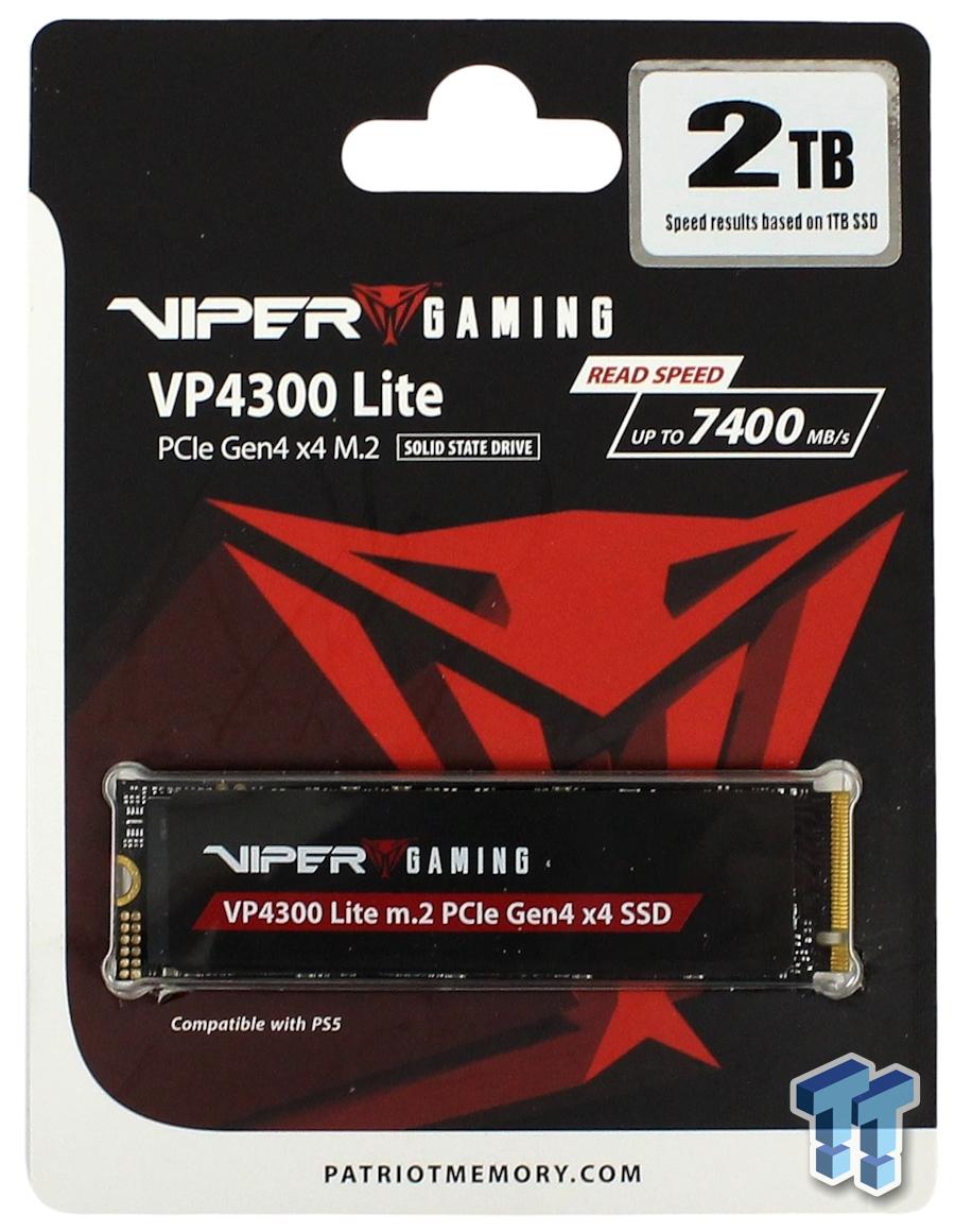 SSD PATRIOT VIPER VP4300, 2TB M.2 PCIe 4.0 NVME